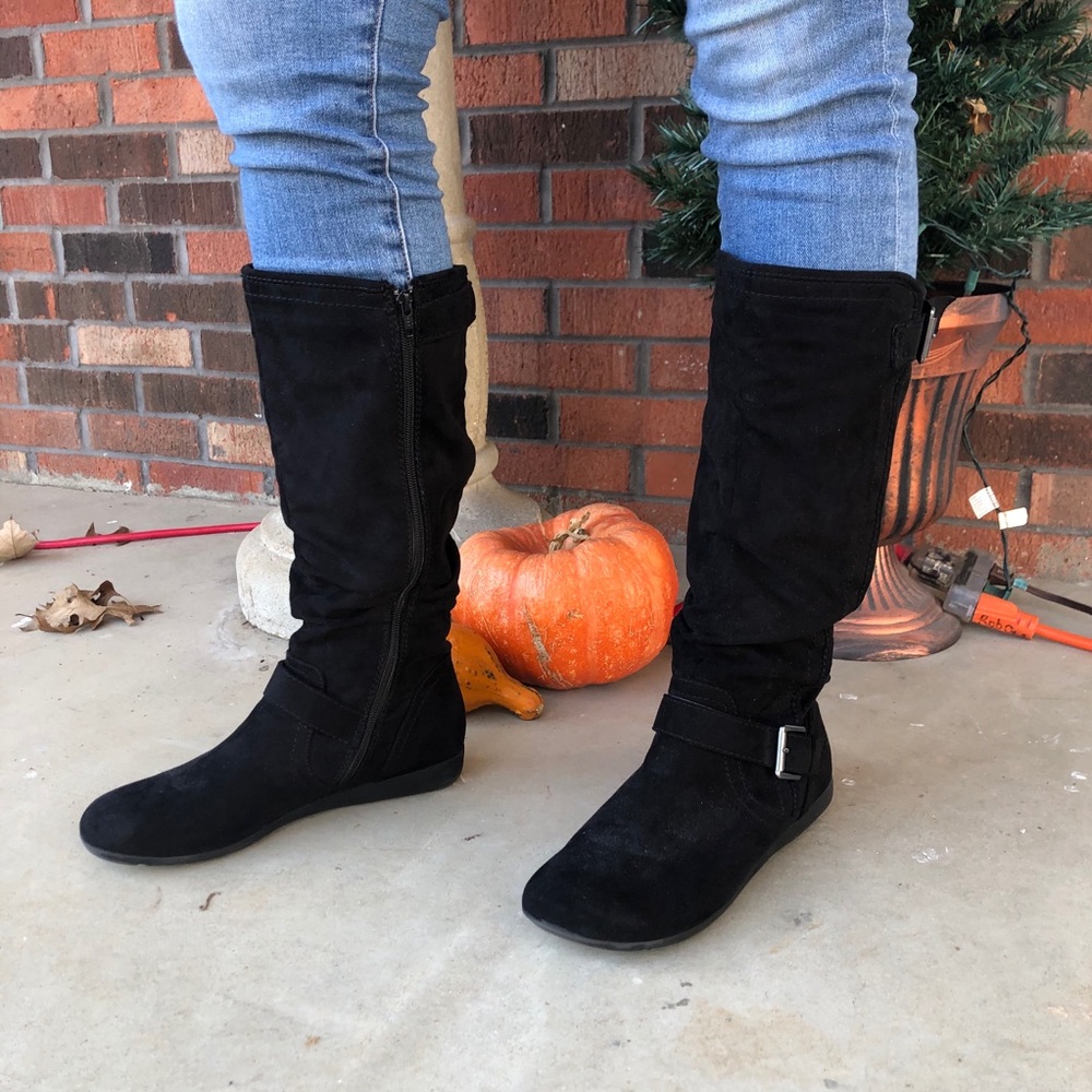 Tall Black Boots